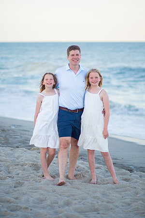 Family Beach Portrait Photography on Pleasure Island, NC:  Carolina Beach, Kure Beach, Fort Fisher