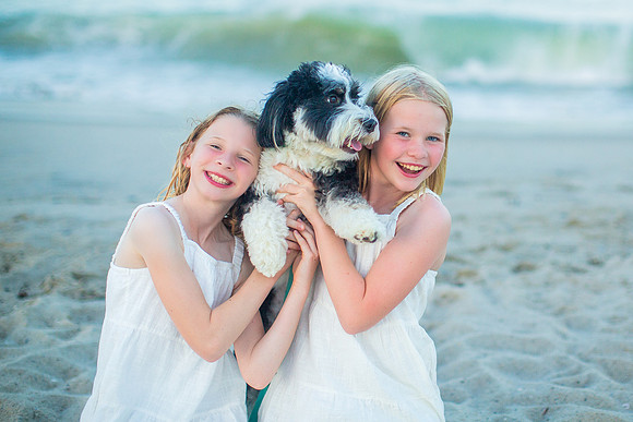 Family Beach Portrait Photography on Pleasure Island, NC:  Carolina Beach, Kure Beach, Fort Fisher