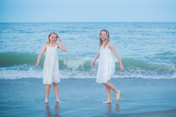 Family Beach Portrait Photography on Pleasure Island, NC:  Carolina Beach, Kure Beach, Fort Fisher
