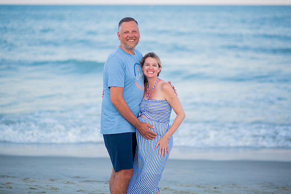 Family Beach Portrait Photography on Pleasure Island, NC:  Carolina Beach, Kure Beach, Fort Fisher