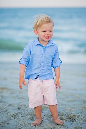 Family Beach Portrait Photography on Pleasure Island, NC:  Carolina Beach, Kure Beach, Fort Fisher