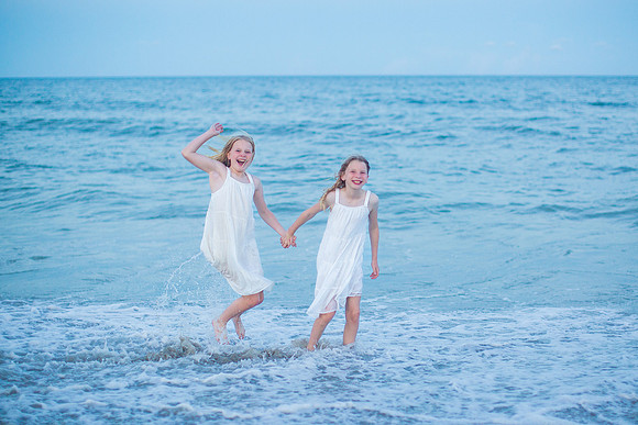 Family Beach Portrait Photography on Pleasure Island, NC:  Carolina Beach, Kure Beach, Fort Fisher