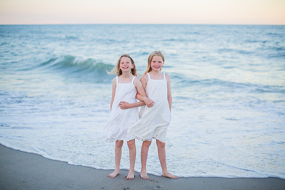 Family Beach Portrait Photography on Pleasure Island, NC:  Carolina Beach, Kure Beach, Fort Fisher