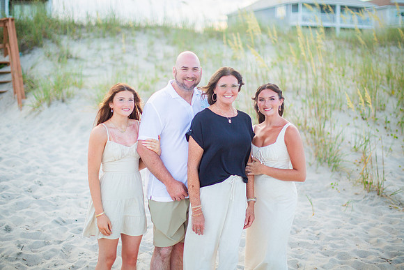 Family Beach Portrait Photography on Pleasure Island, NC:  Carolina Beach, Kure Beach, Fort Fisher
