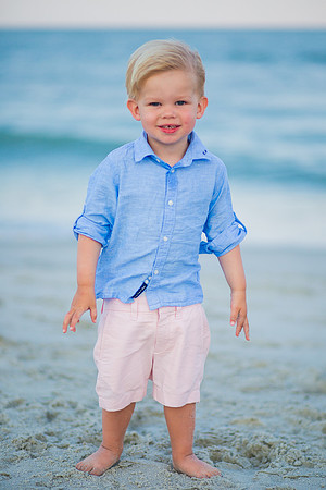 Family Beach Portrait Photography on Pleasure Island, NC:  Carolina Beach, Kure Beach, Fort Fisher