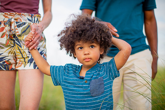 Family Beach Portrait Photography on Pleasure Island, NC:  Carolina Beach, Kure Beach, Fort Fisher