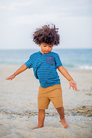 Family Beach Portrait Photography on Pleasure Island, NC:  Carolina Beach, Kure Beach, Fort Fisher