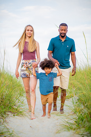 Family Beach Portrait Photography on Pleasure Island, NC:  Carolina Beach, Kure Beach, Fort Fisher