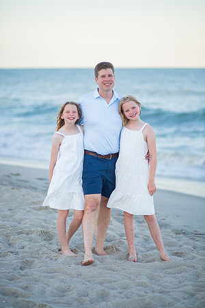 Family Beach Portrait Photography on Pleasure Island, NC:  Carolina Beach, Kure Beach, Fort Fisher