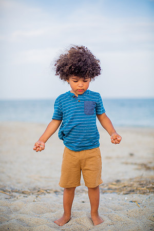 Family Beach Portrait Photography on Pleasure Island, NC:  Carolina Beach, Kure Beach, Fort Fisher
