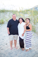 Family Beach Portrait Photography on Pleasure Island, NC:  Carolina Beach, Kure Beach, Fort Fisher