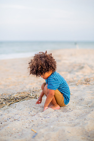 Family Beach Portrait Photography on Pleasure Island, NC:  Carolina Beach, Kure Beach, Fort Fisher