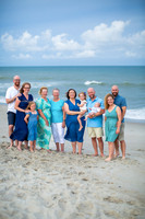 Family Beach Portrait Photography on Pleasure Island, NC:  Carolina Beach, Kure Beach, Fort Fisher