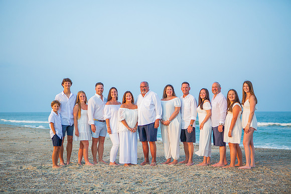 Family Beach Portrait Photography on Pleasure Island, NC:  Carolina Beach, Kure Beach, Fort Fisher