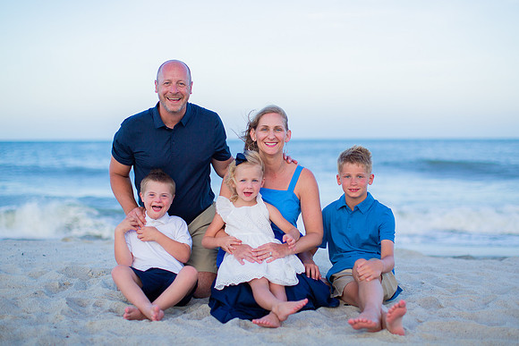 Family Beach Portrait Photography on Pleasure Island, NC:  Carolina Beach, Kure Beach, Fort Fisher