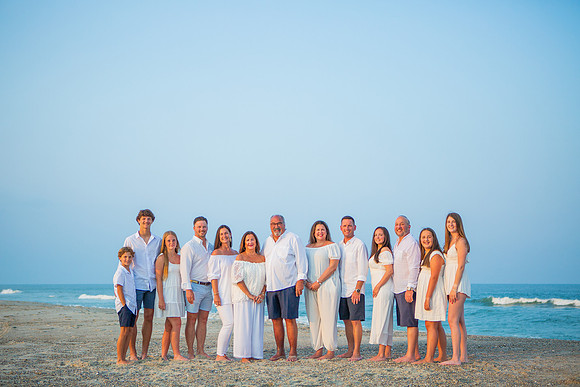 Family Beach Portrait Photography on Pleasure Island, NC:  Carolina Beach, Kure Beach, Fort Fisher