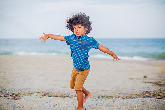 Family Beach Portrait Photography on Pleasure Island, NC:  Carolina Beach, Kure Beach, Fort Fisher