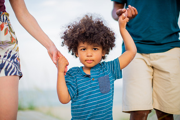 Family Beach Portrait Photography on Pleasure Island, NC:  Carolina Beach, Kure Beach, Fort Fisher