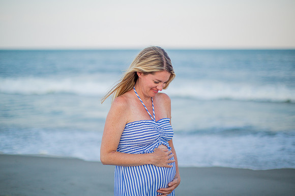 Family Beach Portrait Photography on Pleasure Island, NC:  Carolina Beach, Kure Beach, Fort Fisher