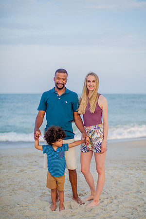 Family Beach Portrait Photography on Pleasure Island, NC:  Carolina Beach, Kure Beach, Fort Fisher