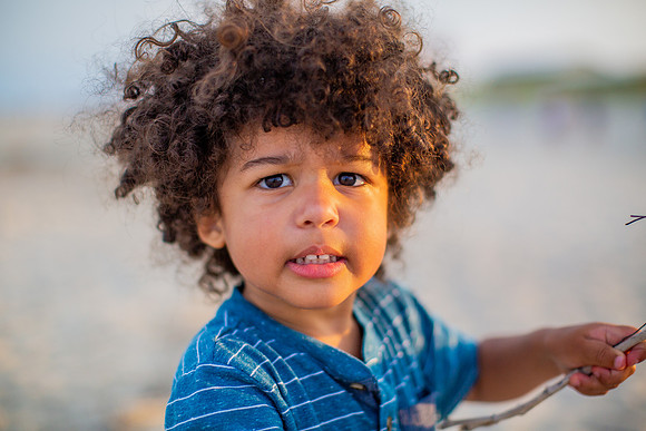 Family Beach Portrait Photography on Pleasure Island, NC:  Carolina Beach, Kure Beach, Fort Fisher
