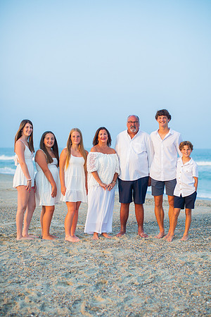 Family Beach Portrait Photography on Pleasure Island, NC:  Carolina Beach, Kure Beach, Fort Fisher
