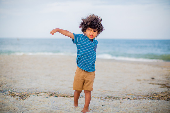 Family Beach Portrait Photography on Pleasure Island, NC:  Carolina Beach, Kure Beach, Fort Fisher