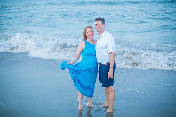 Family Beach Portrait Photography on Pleasure Island, NC:  Carolina Beach, Kure Beach, Fort Fisher