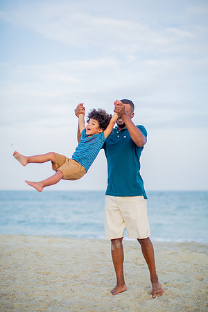 Family Beach Portrait Photography on Pleasure Island, NC:  Carolina Beach, Kure Beach, Fort Fisher