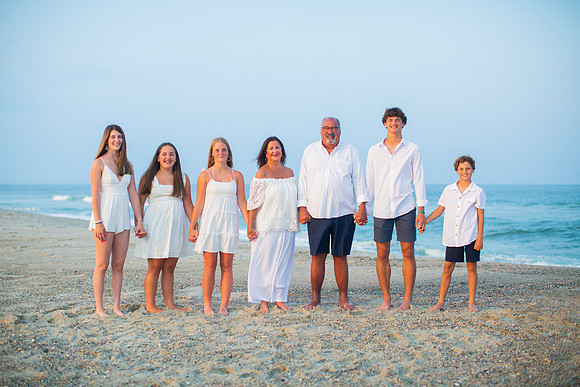Family Beach Portrait Photography on Pleasure Island, NC:  Carolina Beach, Kure Beach, Fort Fisher
