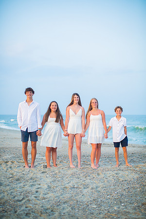 Family Beach Portrait Photography on Pleasure Island, NC:  Carolina Beach, Kure Beach, Fort Fisher