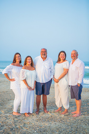 Family Beach Portrait Photography on Pleasure Island, NC:  Carolina Beach, Kure Beach, Fort Fisher