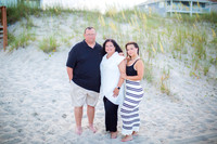 Family Beach Portrait Photography on Pleasure Island, NC:  Carolina Beach, Kure Beach, Fort Fisher