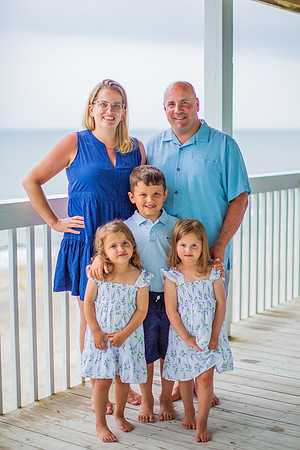 Family Beach Portrait Photography on Pleasure Island, NC:  Carolina Beach, Kure Beach, Fort Fisher