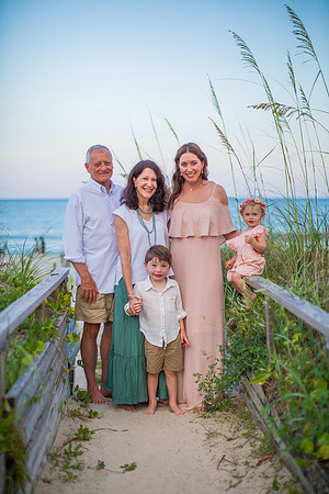 Family Beach Portrait Photography on Pleasure Island, NC:  Carolina Beach, Kure Beach, Fort Fisher