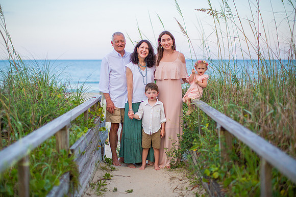 Family Beach Portrait Photography on Pleasure Island, NC:  Carolina Beach, Kure Beach, Fort Fisher