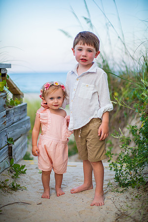 Family Beach Portrait Photography on Pleasure Island, NC:  Carolina Beach, Kure Beach, Fort Fisher