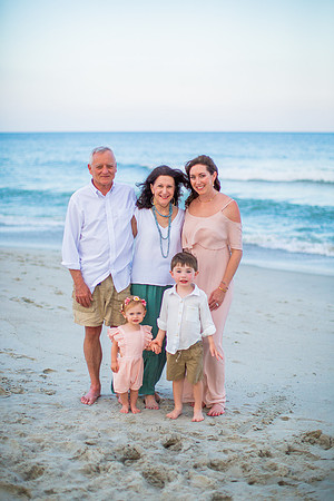 Family Beach Portrait Photography on Pleasure Island, NC:  Carolina Beach, Kure Beach, Fort Fisher