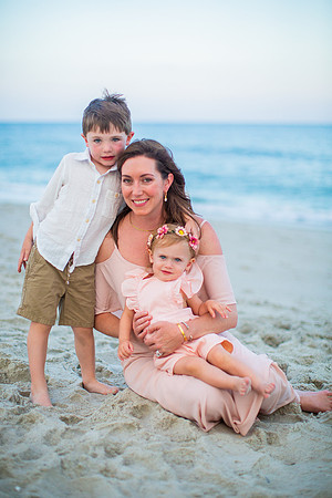Family Beach Portrait Photography on Pleasure Island, NC:  Carolina Beach, Kure Beach, Fort Fisher