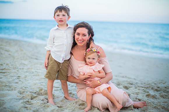 Family Beach Portrait Photography on Pleasure Island, NC:  Carolina Beach, Kure Beach, Fort Fisher