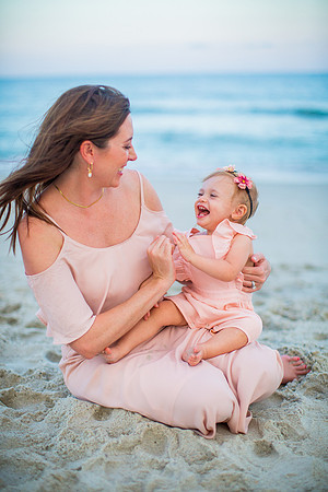 Family Beach Portrait Photography on Pleasure Island, NC:  Carolina Beach, Kure Beach, Fort Fisher