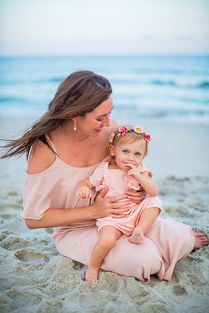 Family Beach Portrait Photography on Pleasure Island, NC:  Carolina Beach, Kure Beach, Fort Fisher