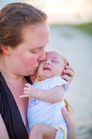 Family Beach Portrait Photography on Pleasure Island, NC:  Carolina Beach, Kure Beach, Fort Fisher