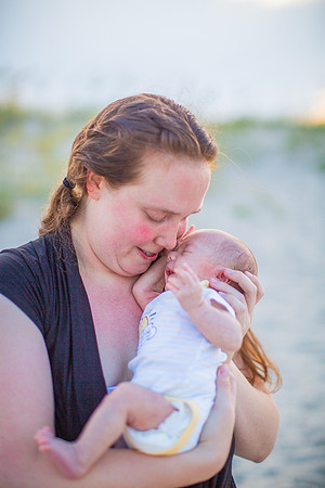 Family Beach Portrait Photography on Pleasure Island, NC:  Carolina Beach, Kure Beach, Fort Fisher