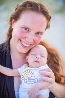 Family Beach Portrait Photography on Pleasure Island, NC:  Carolina Beach, Kure Beach, Fort Fisher