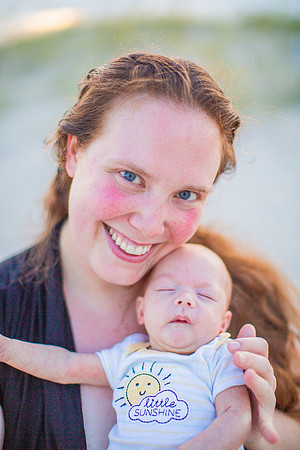 Family Beach Portrait Photography on Pleasure Island, NC:  Carolina Beach, Kure Beach, Fort Fisher