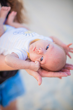Family Beach Portrait Photography on Pleasure Island, NC:  Carolina Beach, Kure Beach, Fort Fisher