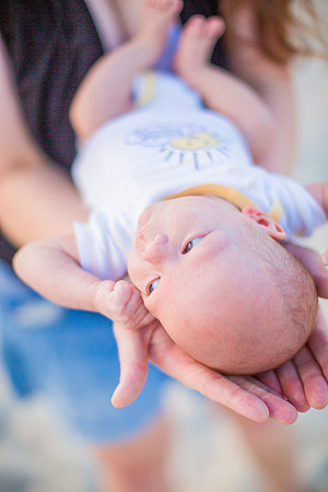 Family Beach Portrait Photography on Pleasure Island, NC:  Carolina Beach, Kure Beach, Fort Fisher