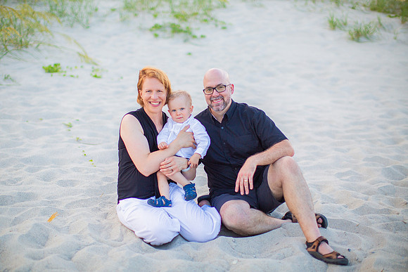 Family Beach Portrait Photography on Pleasure Island, NC:  Carolina Beach, Kure Beach, Fort Fisher