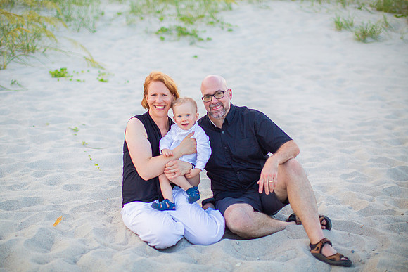 Family Beach Portrait Photography on Pleasure Island, NC:  Carolina Beach, Kure Beach, Fort Fisher